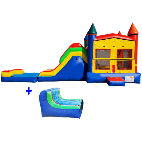 Happy Jump Residential Bouncers 14' 5in1 Super Combo PLUS (Pool + Stopper) by Happy Jump 781880213512 CO2171 14' 5in1 Super Combo PLUS (Pool + Stopper) by Happy Jump SKU# CO2171