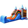 Image of Happy Jump Residential Bouncers 30'L 14'H 5 in 1 Super Combo Castle Marble by Happy Jump CO2151-1M 30"L 14"H 5 in 1 Super Combo Castle Marble by Happy Jump SKU# CO2151-1M