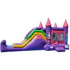 Image of Happy Jump Water Parks & Slides 14'H 5in1 Super Combo Princess by Happy Jump 781880276685 CO2154 14'H 5in1 Super Combo Princess by Happy Jump SKU#CO2154