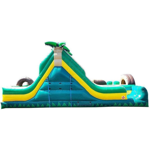 Happy Jump Water Parks & Slides 14'H Single Lap Obstacle Challenge Tropical by Happy Jump 781880252504 IG5206 14'H Single Lap Obstacle Challenge Tropical by Happy Jump SKU#IG5206