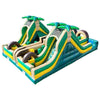 Image of Happy Jump Water Parks & Slides 14'H Tropical Dual Lap Obstacle Challenge by Happy Jump 781880252511 IG5207 14'H Tropical Dual Lap Obstacle Challenge by Happy Jump SKU#IG5207