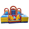 Image of Happy Jump Water Parks & Slides 15'H 3 Piece Obstacle Course by Happy Jump IG5211 14'H Tropical Dual Lap Obstacle Challenge by Happy Jump SKU#IG5207