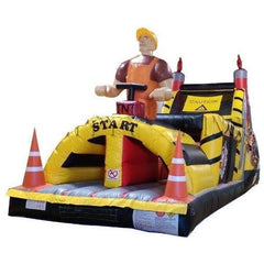 Happy Jump Water Parks & Slides 15'H Backyard Demolition Zone Obstacle Course by Happy Jump IG5109 15'H Backyard Obstacle Halloween by Happy Jump SKU#IG5108