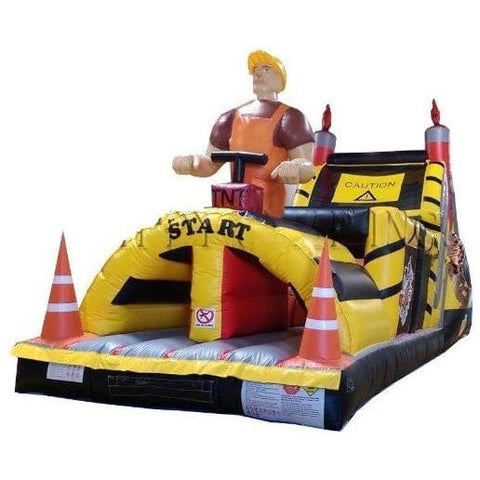 Happy Jump Water Parks & Slides 15'H Backyard Demolition Zone Obstacle Course by Happy Jump IG5109 15'H Backyard Obstacle Halloween by Happy Jump SKU#IG5108