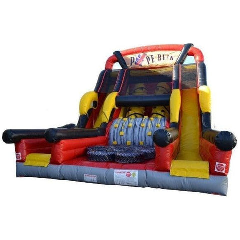 Happy Jump Water Parks & Slides 22'H Pipe Rush by Happy Jump IG5565 14'H 3 Lane Mega Thrill Pirate by Happy Jump SKU#IG5258