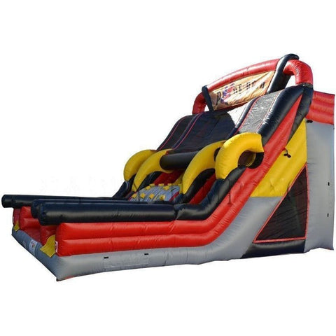 Happy Jump Water Parks & Slides 22'H Pipe Rush by Happy Jump IG5565 14'H 3 Lane Mega Thrill Pirate by Happy Jump SKU#IG5258