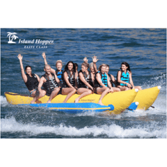 Island Hopper Boating & Water Sports 10 Passenger Banana Boat "Elite Class" Heavy Commercial by Island Hopper 781880203506 PVC-10-SBS 10 Passenger Banana Boat "Elite Class" Heavy Commercial 