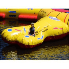 Double Blaster water trampoline attachment by Island Hopper