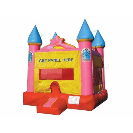 Jingo Jump Commercial Bouncers Pink Castle 15×15 by Jingo Jump 308-1 Pink Castle 15×15 by Jingo Jump SKU# 308-1