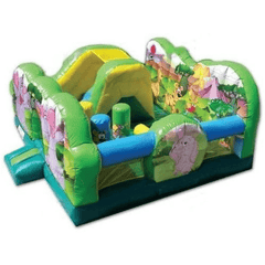 8'H Toddler Zoo Playground by Jingo Jump