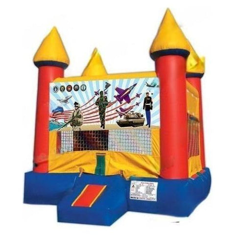 Jingo Jump Commercial Bouncers US Army Bouncer 15×15 by Jingo Jump 345-1 US Army Bouncer 15×15 by Jingo Jump SKU# 345-1