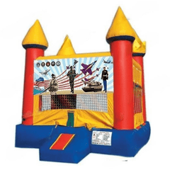 Jingo Jump Commercial Bouncers US Army Bouncer by Jingo Jump 345 US Army Bouncer by Jingo Jump SKU# 345