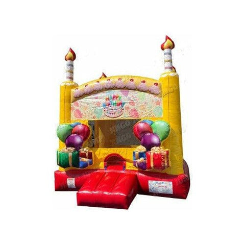 Jingo Jump Inflatable Bouncers 13'x13' Birthday Cake 2 by Jingo Jump 781880205326 328-2 Birthday Cake 2 by Jingo Jump SKU# 328-2