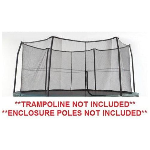 12' Enclosure Netting For 6 Short Poles for 5.5" Springs Model **TRAMPOLINE SOLD SEPARATELY** By Jump King