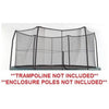 Image of 12' Enclosure Netting For 6 Short Poles for 5.5" Springs Model **TRAMPOLINE SOLD SEPARATELY** By Jump King