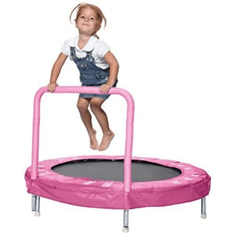 Jump King Trampoline 48" Bouncer Butterfly Pink by Jump King 839539004285 JK48BP-BZ4808P - JK48BP 48" Bouncer Butterfly Pink by Jump King SKU# JK48BP-BZ4808P