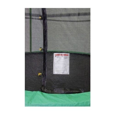 Jump King Trampoline Accessories 14' Enclosure Netting For 4 Poles For 7" Springs With JK Logo Model By Jump King 702730586266 NET14-JP4/7JK 14' Enclosure Netting For 4 Poles For 7" Springs With JK Logo Model