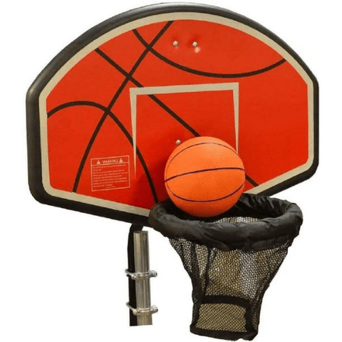 Trampoline Basketball Hoop with Attachment and Inflatable Basketball by Jump King - My Bounce House For Sale