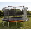 Image of Jump King Trampolines 15' Trampoline 7 Legs/ 7 Poles with Universal Basketball Hoop By Jump King 781880235514 JK157P3UBHC2 15' TRAMPOLINE 7 LEGS/ POLES W/ UNIVERSAL BASKETBALL HOOP JK157P3UBHC2