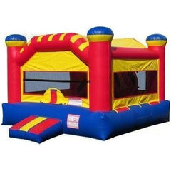 Jungle Jumps Inflatable Bouncers 10'H Indoor Combo Inside Slide by Jungle Jumps 781880201229 CO-1545-C 15'H Green Castle Combo by Jungle Jumps SKU # CO-1301-B
