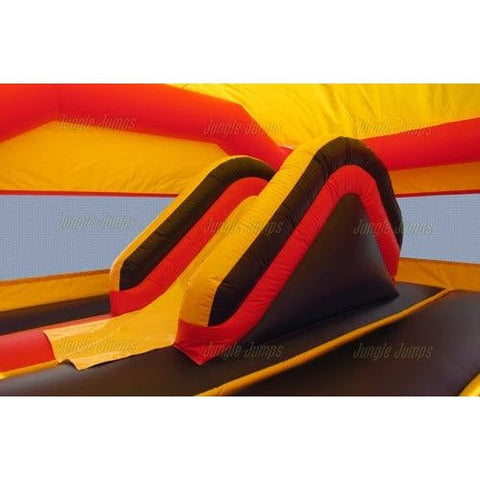 Jungle Jumps Inflatable Bouncers 10'H Indoor Combo Inside Slide by Jungle Jumps 781880201229 CO-1545-C 15'H Green Castle Combo by Jungle Jumps SKU # CO-1301-B