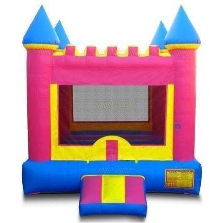 Jungle Jumps Inflatable Bouncers 13 x 13 x 15 Pink Castle III by Jungle Jumps 781880289791 BH-2006-B Pink Castle III by Jungle Jumps SKU # BH-2006-B/BH-2006-C