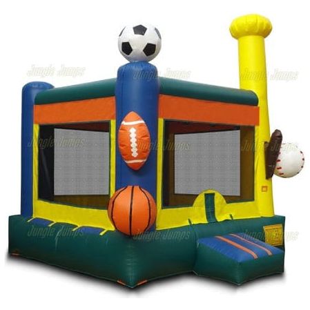 Jungle Jumps Inflatable Bouncers 13 x 13 x 15 Ultimate Sport Fun by Jungle Jumps 781880201694 BH-1065-B Ultimate Sport Fun by Jungle Jumps SKU#BH-1065-B/BH-1065-C