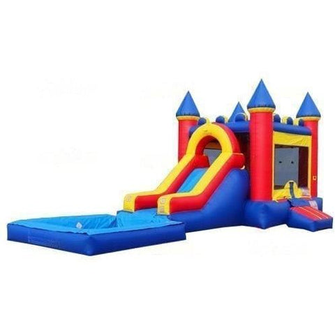 Jungle Jumps Inflatable Bouncers 13 x 32 x 15 Castle Combo II with Pool by Jungle Jumps 781880285182 CO-1194-B Castle Combo II with Pool by Jungle Jumps SKU #CO-1194-B/CO-1194-C