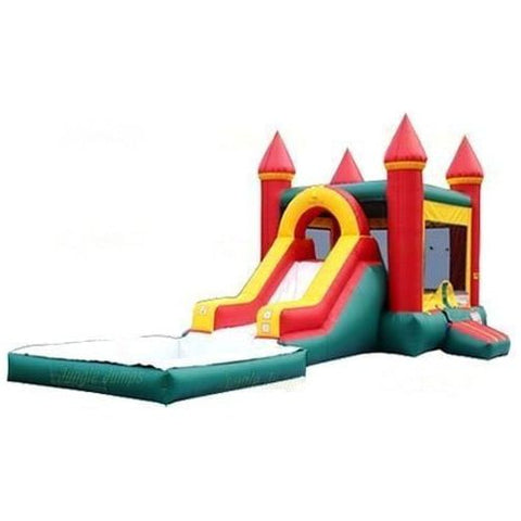 Jungle Jumps Inflatable Bouncers 13 x 32 x 15 Inflatable Bouncy Combo with Pool by Jungle Jumps 781880285472 CO-1485-B Inflatable Bouncy Combo with Pool Jungle Jumps SKU#CO-1485-B/CO-1485-C