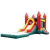 Image of Jungle Jumps Inflatable Bouncers 13 x 32 x 15 Inflatable Bouncy Combo with Pool by Jungle Jumps 781880285472 CO-1485-B Inflatable Bouncy Combo with Pool Jungle Jumps SKU#CO-1485-B/CO-1485-C