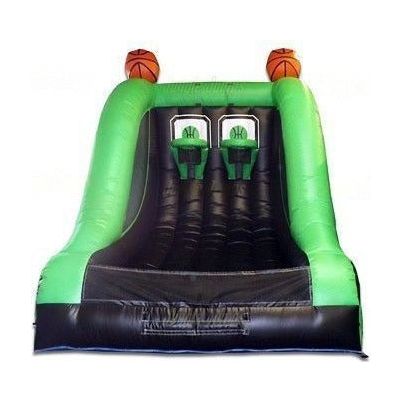 Jungle Jumps Inflatable Bouncers 14'H Green Basketball Game by Jungle Jumps 781880288091 GA-1034-A 14'H Green Basketball Game by Jungle Jumps SKU # GA-1034-A