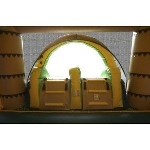 Jungle Jumps Inflatable Bouncers 14'H Jungle Double Lane Combo Wet/Dry by Jungle Jumps 781880270874 CO-1298-B 14'H Jungle Double Lane Combo Wet/Dry by Jungle Jumps SKU#CO-1298-B