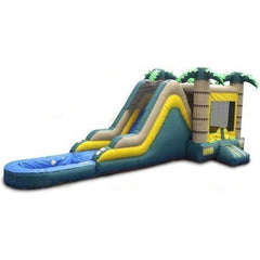 Jungle Jumps Inflatable Bouncers 14' H Palm Combo Wet n Dry by Jungle Jumps 781880285656 CO-1339-A 14' H Palm Combo Wet n Dry by Jungle Jumps SKU#CO-1339-A