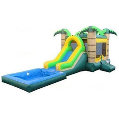 Jungle Jumps Inflatable Bouncers 14' H Palm House Combo with Pool by Jungle Jumps 781880285779 CO-1087-B 14' H Palm House Combo with Pool by Jungle Jumps SKU#CO-1087-B