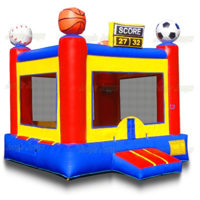 Jungle Jumps Inflatable Bouncers 14' H Sport Arena Inflatable by Jungle Jumps 781880289876 BH-1098-B 14' H Sport Arena Inflatable by Jungle Jumps SKU # BH-1098-B