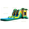 Image of Jungle Jumps Inflatable Bouncers 14' H Tropical Double Lane Combo with Pool by Jungle Jumps CO-1460-B 14' H Tropical Double Lane Combo with Pool by Jungle JumpsSKU #CO-1460-B