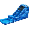 Image of Jungle Jumps Inflatable Bouncers 14'H Wave Blue Marble w Pool by Jungle Jumps 781880227595 SL-1280-M 14'H Wave Blue Marble w Pool by Jungle Jumps SKU# SL-1280-M