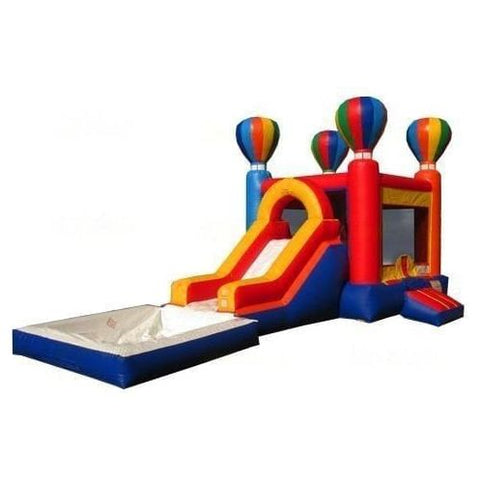 Jungle Jumps Inflatable Bouncers 15' H Balloons Wet/Dry Combo by Jungle Jumps 781880285731 CO-1257-B 15' H Balloons Wet/Dry Combo by Jungle Jumps SKU#CO-1257-B