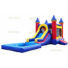 Image of Jungle Jumps Inflatable Bouncers 15' H Blue & Red Combo with Pool by Jungle Jumps CO-1492-B 15' H Blue & Red Combo with Pool by Jungle Jumps SKU #CO-1492-B