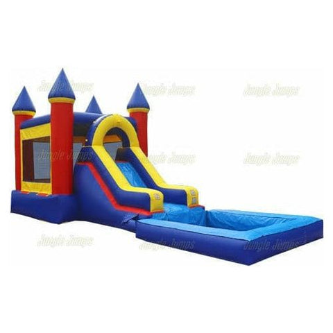 Jungle Jumps Inflatable Bouncers 15' H Blue & Red Combo with Pool by Jungle Jumps CO-1492-B 15' H Blue & Red Combo with Pool by Jungle Jumps SKU #CO-1492-B