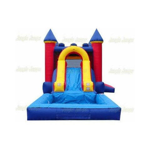 Jungle Jumps Inflatable Bouncers 15' H Castle Combo II with Pool by Jungle Jumps CO-1194-B 15' H Castle Combo II with Pool by Jungle Jumps SKU #CO-1194-B