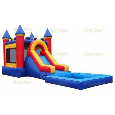 Jungle Jumps Inflatable Bouncers 15' H Castle Combo II with Pool by Jungle Jumps CO-1194-B 15' H Castle Combo II with Pool by Jungle Jumps SKU #CO-1194-B