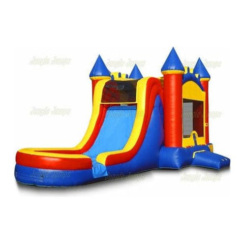 Jungle Jumps Inflatable Bouncers 15' H Castle Combo with Splash Pool by Jungle Jumps CO-1195-B 15' H Castle Combo with Splash Pool by Jungle Jumps SKU #CO-1195-B