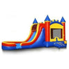 Image of Jungle Jumps Inflatable Bouncers 15' H Castle Combo with Splash Pool by Jungle Jumps 781880285403 CO-1195-B 15' H Castle Combo with Splash Pool by Jungle Jumps SKU #CO-1195-B