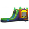 Image of Jungle Jumps Inflatable Bouncers 15'H Castle Combo with Splash Pool II by Jungle Jumps 781880271437 CO-1219-B