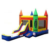Image of Jungle Jumps Inflatable Bouncers 15' H Crayon Combo with Pool by Jungle Jumps 781880285540 CO-1143-B 15' H Crayon Combo with Pool by Jungle Jumps SKU#CO-1143-B