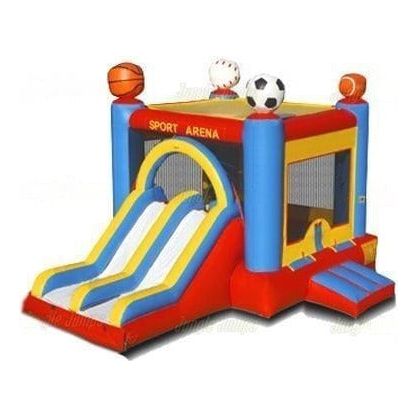 Jungle Jumps Inflatable Bouncers 15'H Double Lane Combo Dry by Jungle Jumps 781880288473 CO-1510-B 15'H Double Lane Combo Dry by Jungle Jumps SKU # CO-1510-B