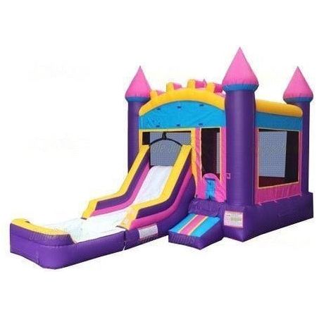 Jungle Jumps Inflatable Bouncers 15' H Dream Pink Combo with Pool by Jungle Jumps 781880285069 CO-1529-B 15' H Dream Pink Combo with Pool by Jungle Jumps SKU #CO-1529-B