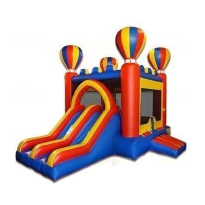 Jungle Jumps Inflatable Bouncers 15'H Dual Lane Balloon Combo by Jungle Jumps 781880248705 CO-1264-B 15'H Dual Lane Balloon Combo by Jungle Jumps SKU# CO-1264-B