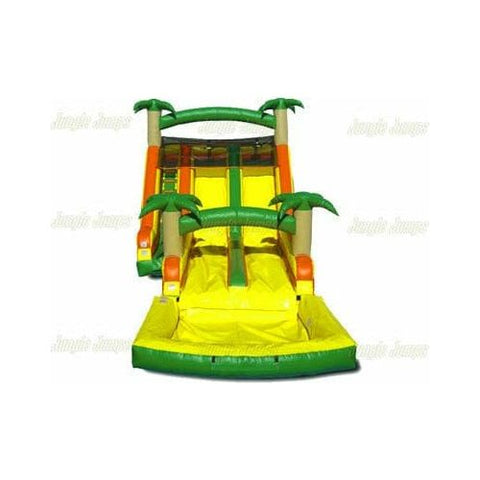 Jungle Jumps Inflatable Bouncers 15'H Dual Lane Tropical 2 by Jungle Jumps 781880227625 SL-WS139-A 15'H Dual Lane Tropical 2 by Jungle Jumps SKU# SL-WS139-A